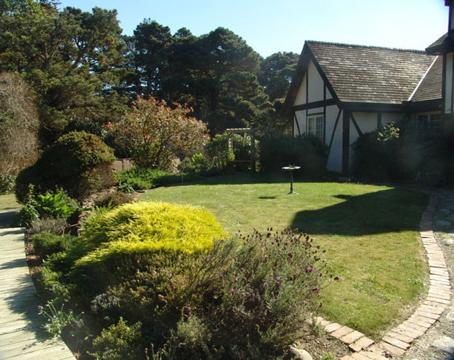 Landscaped Yard